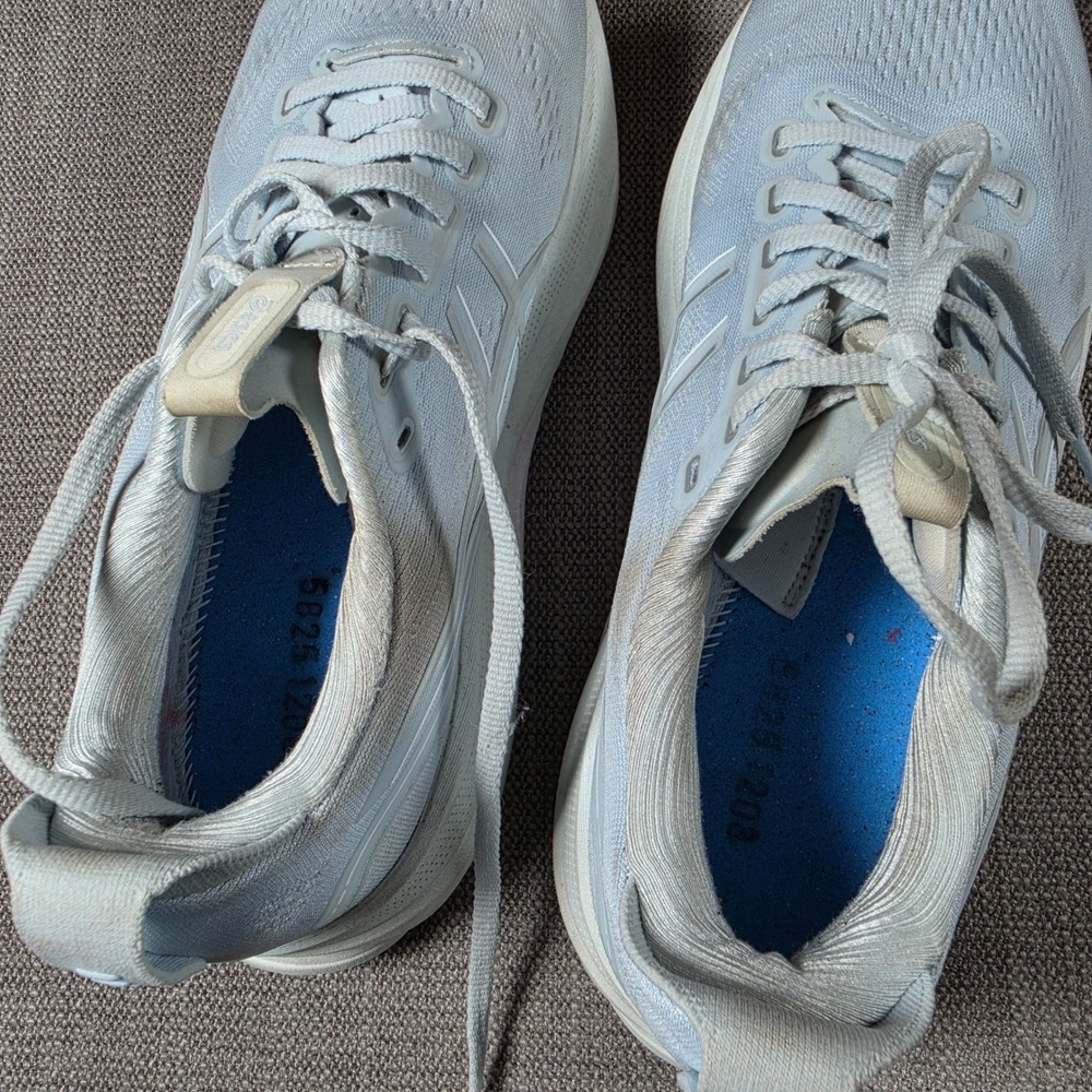 ASICS Gel-Kayano 32 Women 11 Blue 1012B838 Running Shoes Sneakers PureGEL FF - Picture 9 of 9